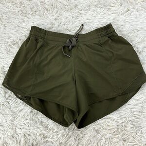Lululemon Hotty Hot Short Military Green